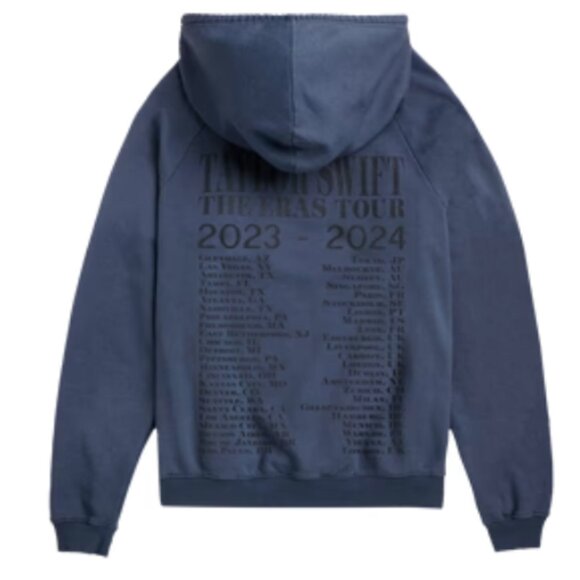 Taylor Swift | The Eras International Tour Washed Blue Hoodie - Picture 2 of 5